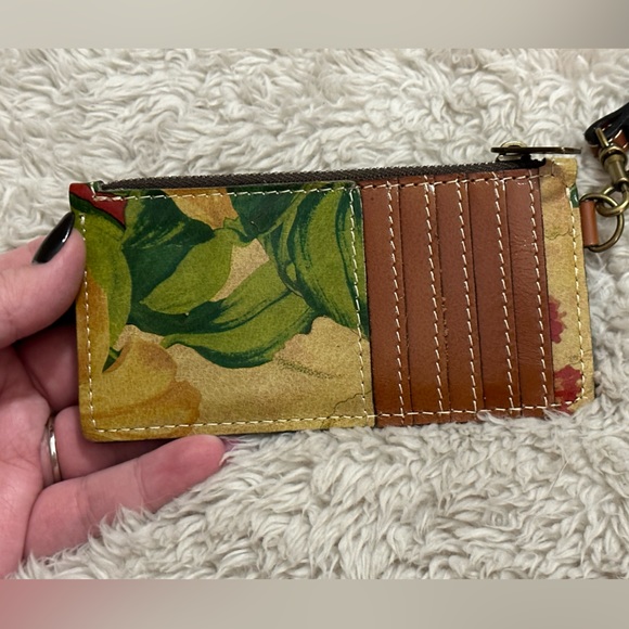EUC Patricia Nash Credit Cards Case/Wristlet - Picture 2 of 5